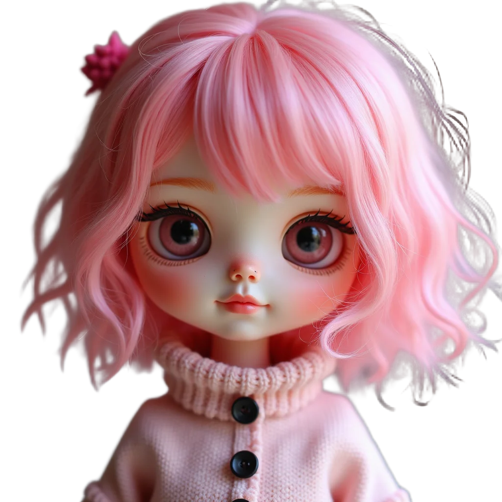 Charming Pink Doll